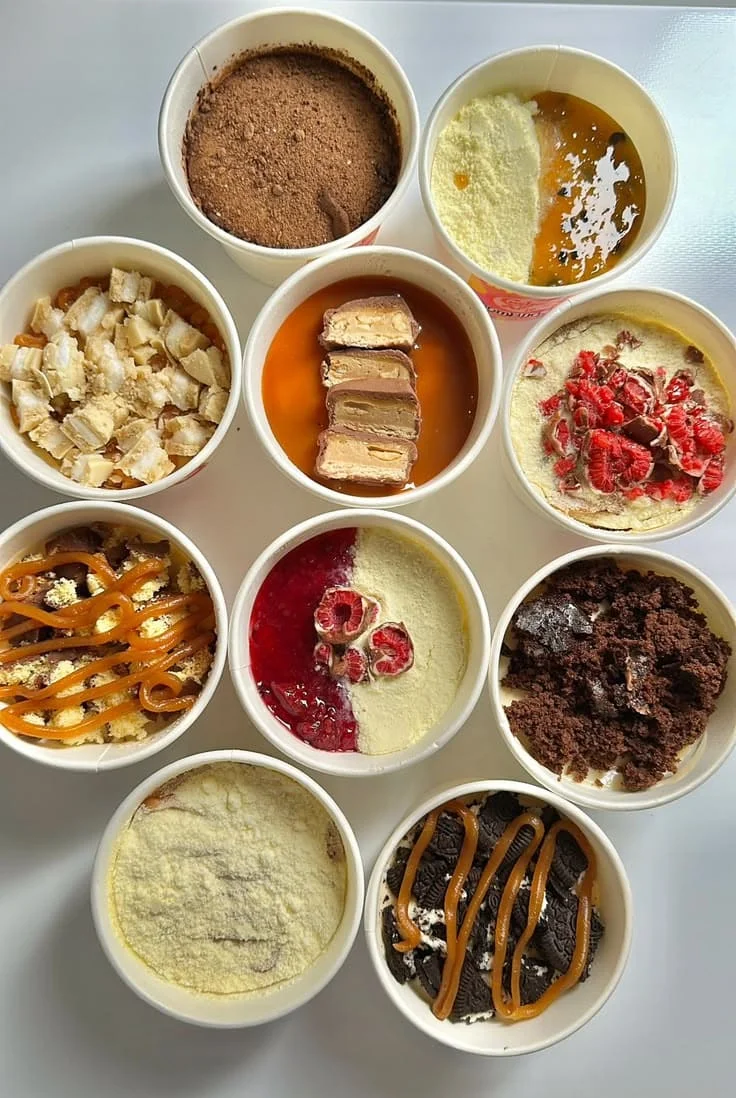 Postres cuchareables premium