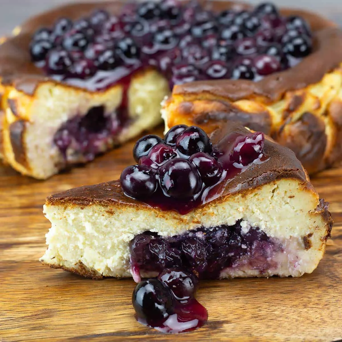 Basque cheesecake