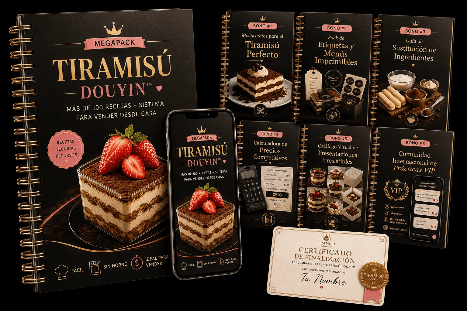 MegaPack Tiramisú Douyin completo